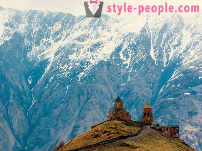 Travel through the mountains of the Caucasus