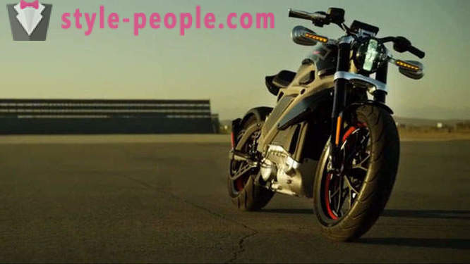 New Harley-Davidson with electric motor