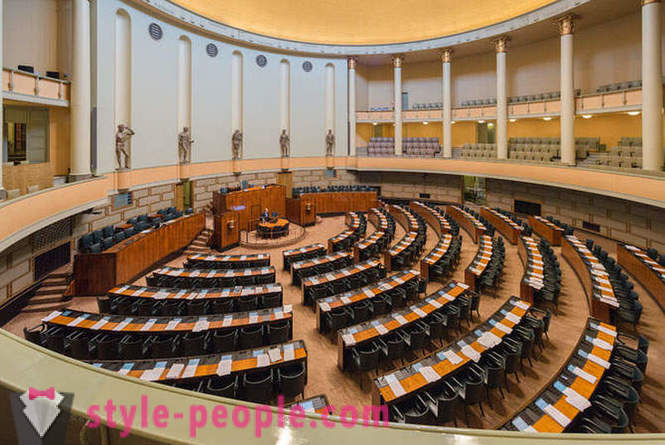 Tour of the Parliament of Finland