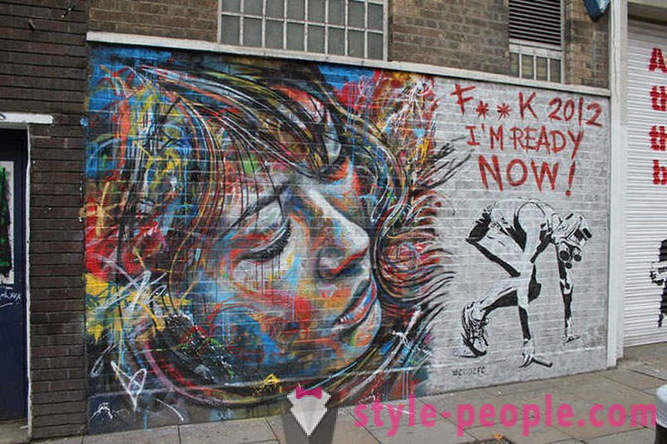 Examples amazing street art by David Walker