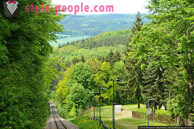 Journey Forest cable car and cities in Saxony
