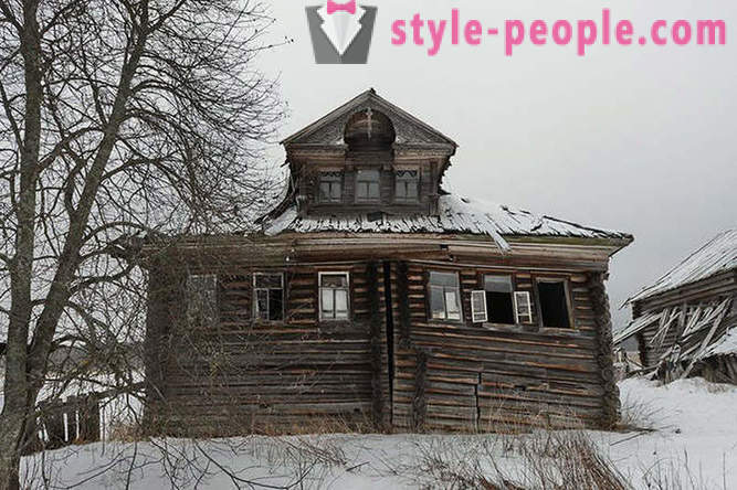 How are houses of the Russian North