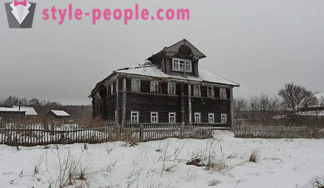 How are houses of the Russian North