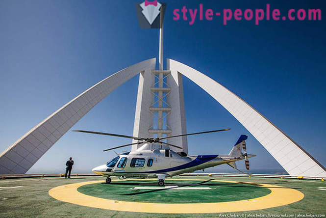 The most beautiful helipad in the world