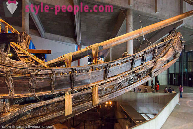 Tour of the museum the only ship of the XVII century