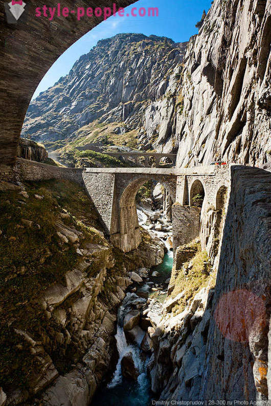 Devil's Bridge and the Suvorov in Switzerland