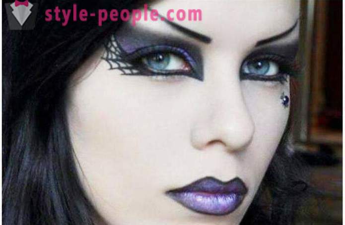 Gothic Makeup: variations and techniques involved in the home