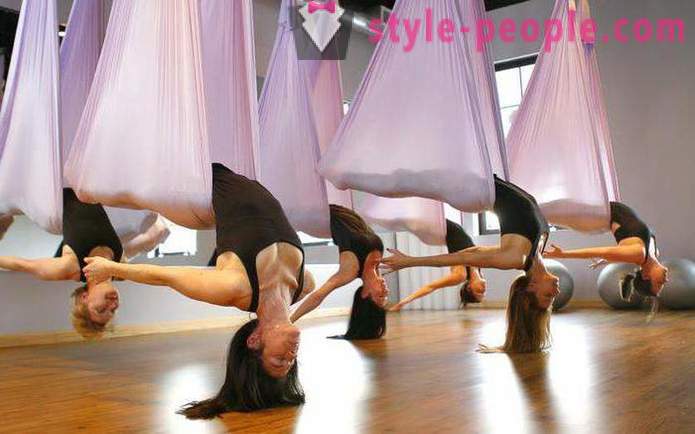 Dance on the ceiling: the magical aerial silk
