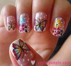 Butterfly on nails Master Class
