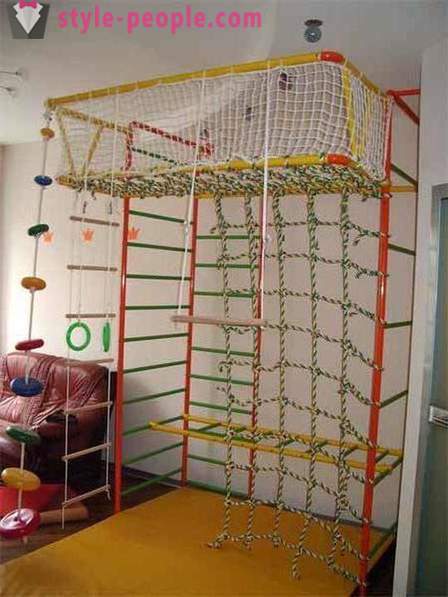 Children's sports complexes for the house: types, location, reviews