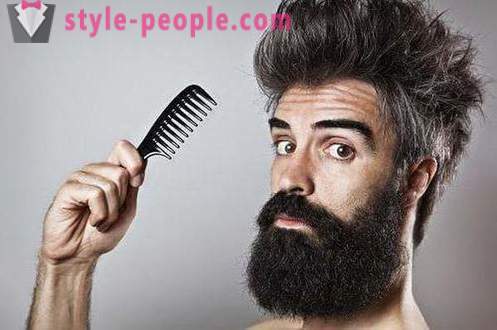 Men's beard stylish: types, especially care