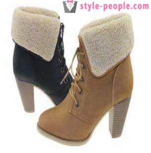 Winter boots with heels and wedges: an overview, models, producers and reviews