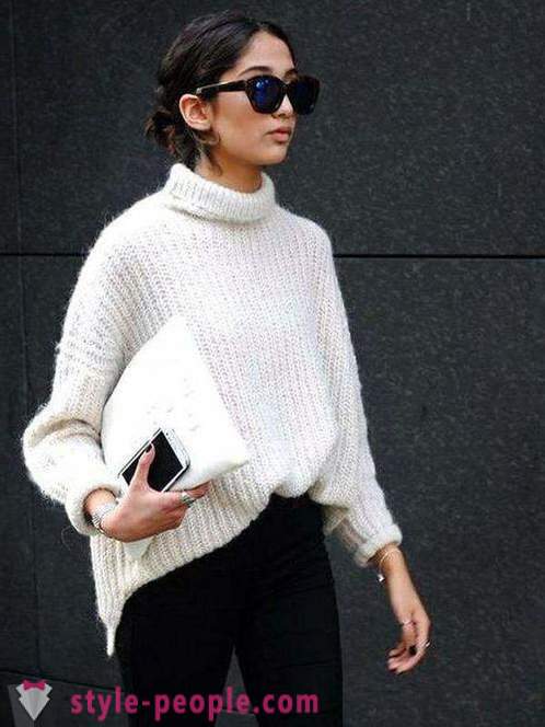 Sweater white Model, what to wear, who is