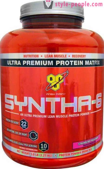 Protein BSN Syntha 6: instruction and composition