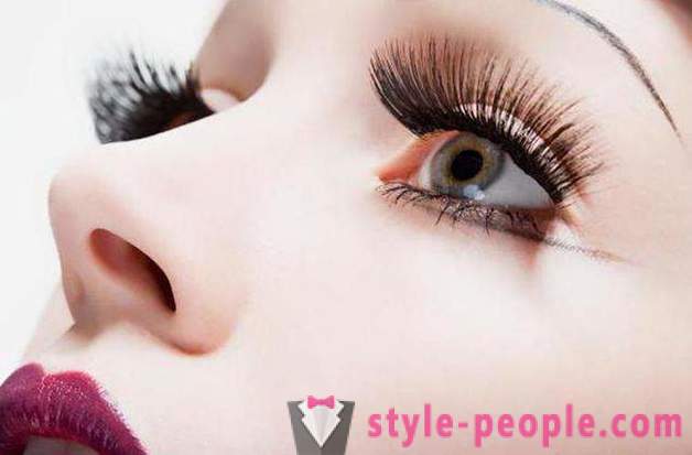 Eyelash extensions. increasing effects: natural, puppet, fox, surround. eyelash extension technology