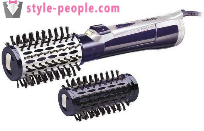Hairdryer-brush BaByliss: description of models and equipment reviews