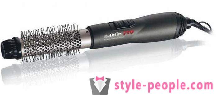 Hairdryer-brush BaByliss: description of models and equipment reviews
