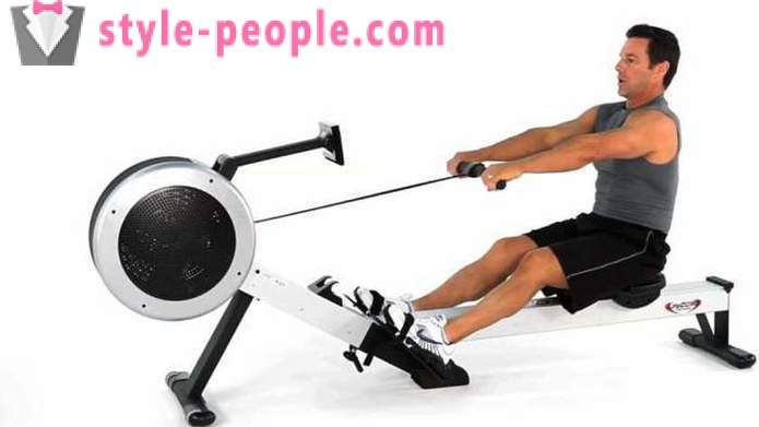 How to choose a rowing machine: types and designs. Which muscles are working on a rowing machine?