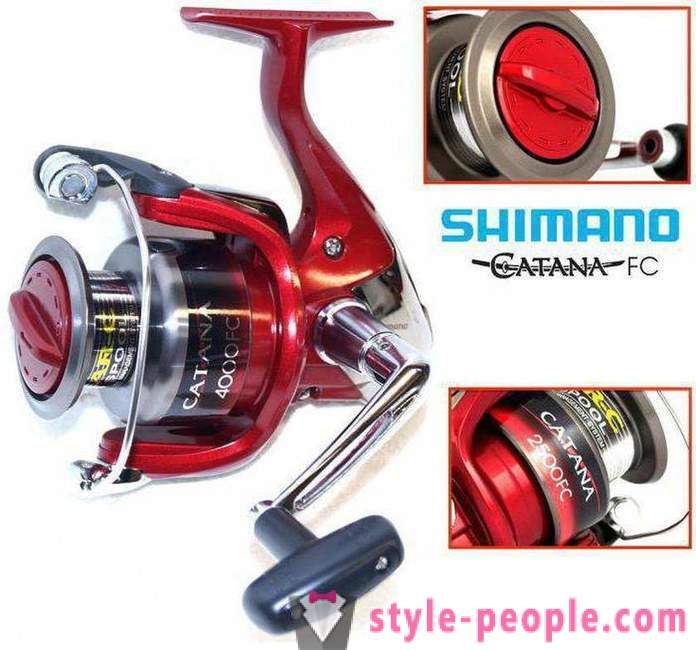 Overview of the flagship products from Shimano Catana: DX 30XH spinning reel and 4000 FC