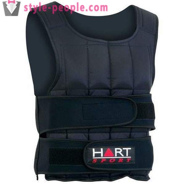 Why the need for a vest-weighting? How to make a vest-weight material with his own hands?