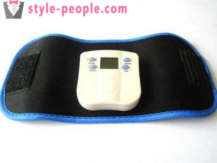 Belt-myostimulator slimming AB Gymnic: instruction of doctors reviews