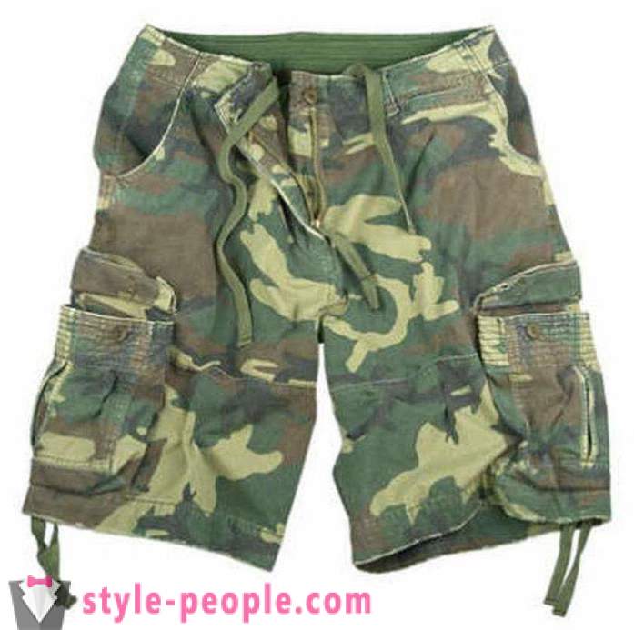 Camouflage shorts - stylish clothing for real men