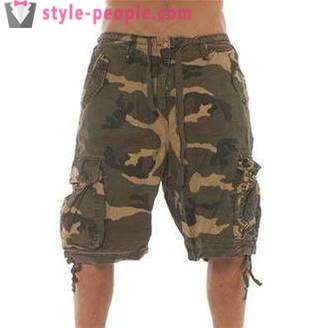Camouflage shorts - stylish clothing for real men