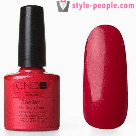 Palette Shellac CND, which may surprise