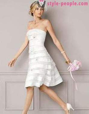 Lacy white dresses short