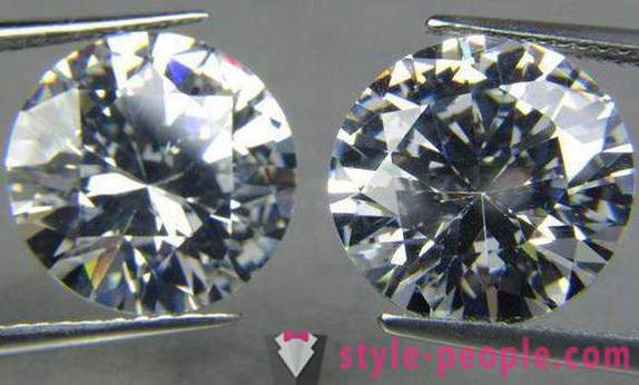 How to distinguish phianites of diamonds at home