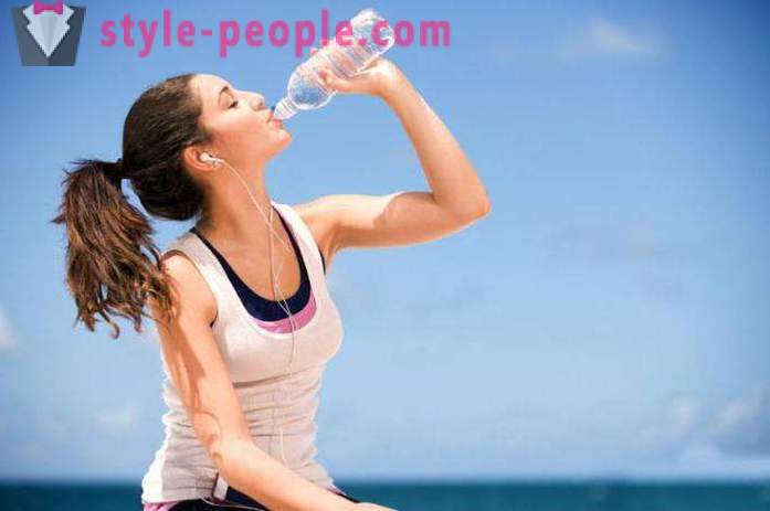 Can I drink the water during a workout at the gym?