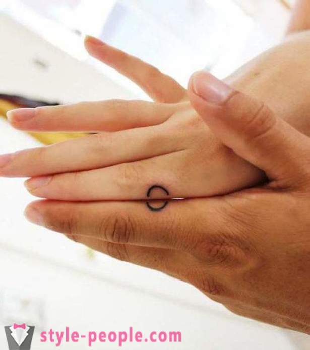 Paired tattoo for two - present proof of eternal love