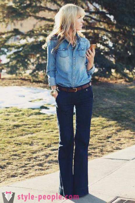 Flared jeans - the trend is timeless. From what to wear: 5 fashion images