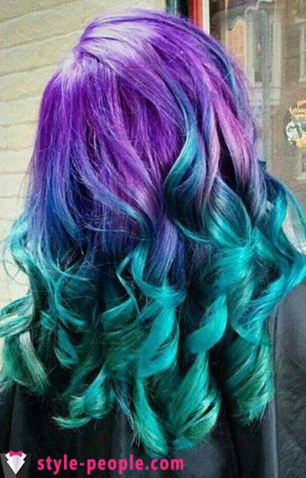 Unusual hair color. Natural hair