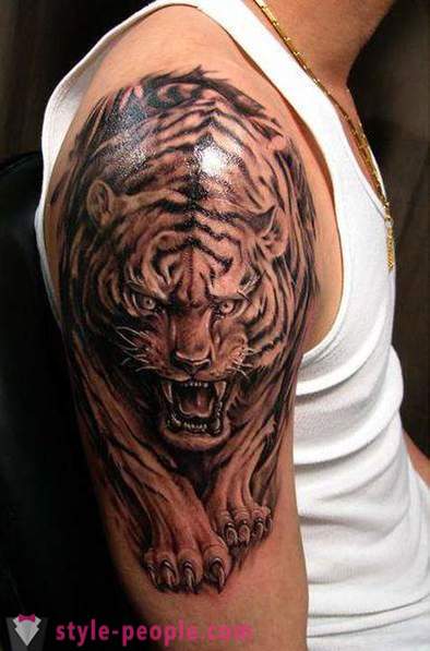 The main value of a tiger tattoo