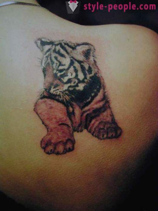 The main value of a tiger tattoo