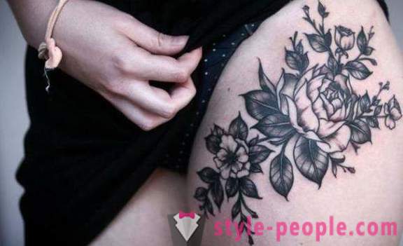 Tattoo on the hip - that it is better to fill? Interesting facts about the art and intricacies of tattoo skill