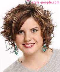 Short hairstyles for plus size women. Trendy hairstyles for full