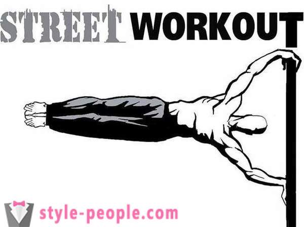 Street workout for beginners. Elements of street workout for beginners