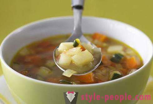 Diet soup diet: the recipes. Low-calorie soups