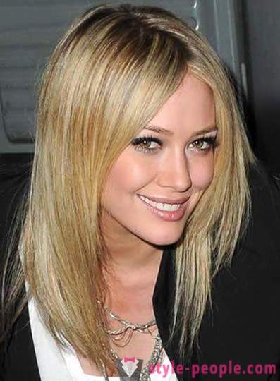 Trendy hairstyles for medium hair with bangs and without bangs