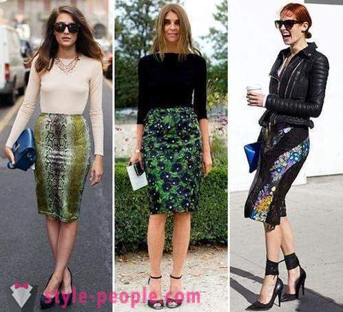 How and what to wear with a pencil skirt