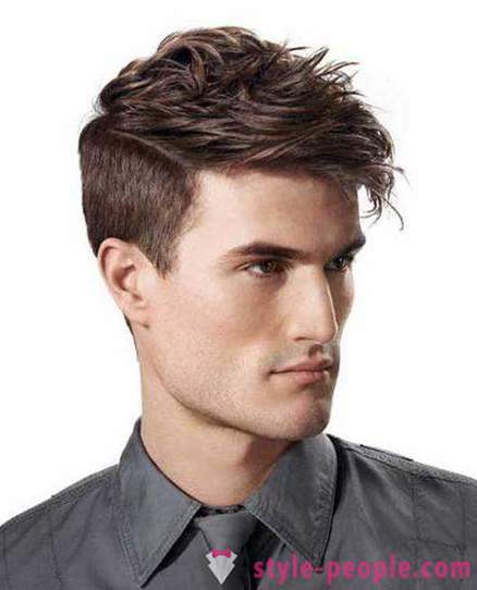 Men's stylish haircut (photo)