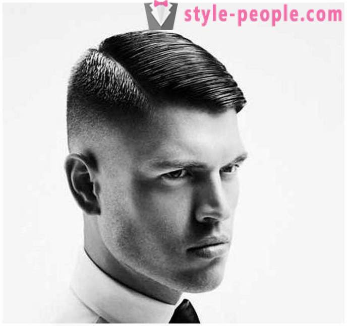 Men's stylish haircut (photo)