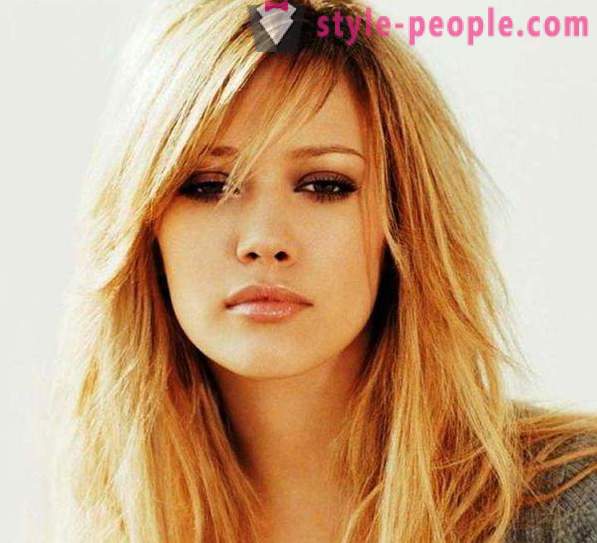 Jagged bangs - a great way to change your image