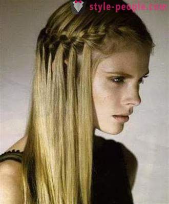 Hairstyle French waterfall. Step by step instructions, the recommendations of experts
