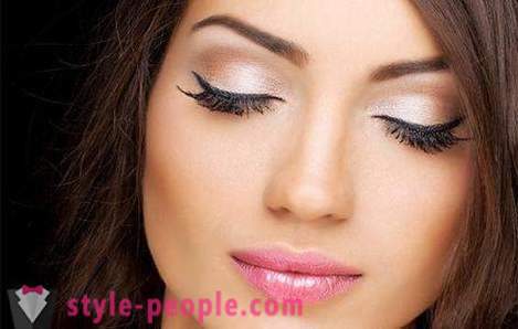 Makeup for incrementally increasing the eye (see photo). Makeup for brown eyes to increase the eye
