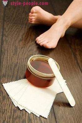 Waxing. How to use wax for depilation