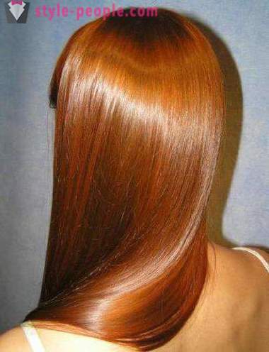 Copper hair color. Especially dyeing and care