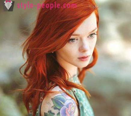Copper hair color. Especially dyeing and care